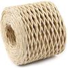 cyclingcolors 1x Rafia per fabbricazione cesti 1,5 mm 200 m Maglia Cappello Borsa Composizione floreale Decorazione Cucito, Ecru