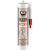 K2 di Alta Temperatura in Silicone, Mastice, dichtsi Likon, hochtemperaturbeständig Fino a + 350 °C, Rosso, 300 g
