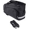Force Borsa bici posteriore al portapacchi FORCE SLIM BUD 9 litri