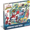 CLEMENTONI S.P.A. Clementoni Puzzle Interattivo da Pavimento Spidey 24 Pezzi 3+ Anni Con Penna Interattiva