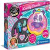 CLEMENTONI S.P.A. Clementoni Crazy Chic Lovely Make Up Panda Trousse Trucchi Bambina Set Cosmetici Sicuri 6+