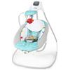 Baby Einstein, Sedile sdraietta-dondolo Happy Belly, con musica, vibrazioni, barra dei giocattoli rimovibile bradipo di peluche, 0-6 mesi, grigio - Parker