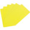 QUARKZMAN 10pz Carte PVC Colorate Vuote, CR80 15Mil Carte Plastica Carta Identità Vuota Impermeabile per Badge Identità Carte Credito Badge Identificazione Stampante, Giallo