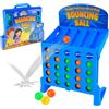 PAYFULLY Bouncing Ball Gioco da tavolo - Nuovo 4 vincere gioco di palle d'azione, rimbalzo off gioco per bambini e adulti