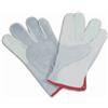 BRADO Sicurezza Guanti da lavoro in pelle fiore di bovino bianco e dorso crosta Brado 1241 - taglia 9