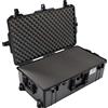 PELI 1615 Air - Valigetta leggera con ruote per attrezzatura fotografica, impermeabile e antipolvere, volume 71 l, prodotta negli Stati Uniti, con inserto in schiuma (regolabile), colore: Nero