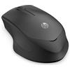 HP 280M Mouse Silent Wireless, Tecnologia LED Blu, Riduzione Rumore fino a 90%, 3 Pulsanti, Rotella di Scorrimento, Design ergonomico, Dongle Ricevitore USB-A Incluso, Nero