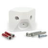 ChrisHunkeDesign Supporto angolare adatto per Philips Hue Motion Sensor - Montaggio a parete preciso negli angoli, viti e tasselli per una presa sicura - Posizionamento ottimale per la tua Smart Home