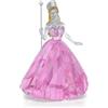 Swarovski Wicked Glinda Upland, Soggetto Decorativo con 1050 Sfaccettature di Cristalli Raffigurante il Personaggio di Glinda del Film Wicked, Oggetto da Collezionare, 13,5 x 9,1 x 10,1 cm