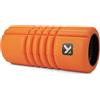 TriggerPoint GRID Travel 1.0 Foam Roller, 25cm - Rullo schiuma portatile, amico dei viaggi, con zone Distrodensity®, nucleo cavo, design per recupero e mobilità, arancione/nero.
