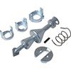 Riloer Kit di riparazione cilindro serratura porta anteriore sinistra destra serratura barilotto kit di riparazione Compatibile con BMW Serie 3 E90 berlina 2005-2011 Compatibile con BMW Serie 3 E91