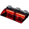 Riloer 16 LED Strobe Light, Riloer 12V Lampeggiante Polizia di Emergenza Avvertimento Flash Lampada a Ventosa per Rimorchi per Camion