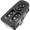 A ABSOPRO Interruttore Alzacristalli Elettrici Per LANCIA Ypsilon II 01-11 | Colore Nero, Materiale Plastica, Dimensioni 12.2x6.1x5cm, Numero OE 735360605, Pin 16, 1 Pezzo, Sostituzione Diretta