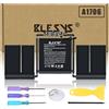 BLESYS Batteria A1706 A1819 per MacBook Pro 13 pollici A1706 (fine 2016, metà 2017) Touch Bar EMC 3071 3163 [11,4 V 4314 mAh]