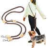 KLVGTIFS Guinzaglio per Cani, Multifunzione Regolabile Resistente Guinzaglio Addestramento per Cani, Alta Qualit Elastico Nylon Guinzaglio-Doppio per Dog, per Cuccioli, Piccoli, Medi e Grandi