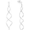 Amor Orecchini da donna in argento Sterling 925, con pietra preziosa, in argento 925 rodiato, regalo per moglie e fidanzata, Onesize, Argento sterling, Nessuna pietra preziosa
