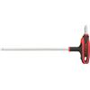 KS Tools 151.8128 Chiave Maschio Piegata TX a T con Foro Ergotorqueplus, Tb45