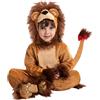 Spooktacular Creations Costume realistico da leone marrone per bambino con stivaletti per travestimenti di Halloween, feste a tema animali (3T (3-4 anni))