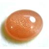 Glitzy Gems 5.80 KT 100% Naturale Ceylon Pietra di Luna Arancione Setosa Agrati Certificato