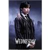 Grupo Erik: Poster Wednesday - Mercoledì Addams | Scrivania gaming, v 91.5 x 61 cm incorniciabile, poster anime/Decorazioni casa, decorazione cameretta