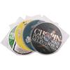 MayRecords 50 custodie interne in plastica antistatica per CD e DVD, per raccoglitori e dischi (100)