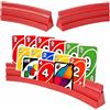 Ulluthu 4 Pezzi Supporto di Carte da Gioco, Porta Carta da Giochi Ergonomico Supporti Carte da Gioco con Design Curvo Porta Carta a Mani Libere Portatile Supporto per Carti da Gioco Plastica