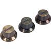 Alnicov - Manopole per chitarra in bronzo, per pentole da 5,8 mm