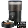 Trixie Distributore Automatico per Cibo Nero 3LT con Controllo tramite App 1PZ
