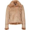 VERO MODA Bestseller A/S Vmpeggy-Giacca in Finto camoscio, Tigers Eye, S Donna