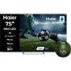 Haier Smart TV 75'' H75M80FUX MiniLED con QLED 4K