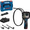 Bosch Telecamera da ispezione Bosch GIC 12V-5-27 C PROFESSIONAL telecamera di industriale 8,3 mm Sonda flessibile e facile gestire IP67, IP54 [0601241401]