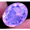 Rosa Naturale Welo Opale 22.50 CT Ovale Certificato Non Scaldato Raro Loose