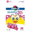 PIETRASANTA PHARMA SpA Master-Aid Quadra 3D Cerotti Girls Bambina, 20 pezzi