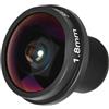 HERCHR Mini lente per fotocamera Mini Fisheye 1,8 mm, angolo largo 180 ° 5 MP HD HD Fisheye CCTV fotocamera per la camma di sicurezza Home Office Outdoor interno