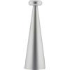 Alessi - Lampada senza fili ricaricabile BEDIN - Grigio - Alluminio anodizzato - Designer Alessandro Stabile