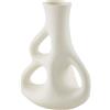 Pols Potten - Vaso Three Ears - Bianco - Gres smaltato - Designer Norman Trapman