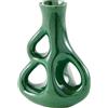 Pols Potten - Vaso Three Ears - Verde - Gres smaltato - Designer Norman Trapman