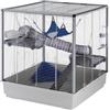 Ferplast Gabbia per roditori e furetti furet xl, 80 x 75 x h86.5 cm - ferplast.