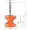 CMT ORANGE TOOLS Cmt - 954.507.11 - fresa a mezzo tondo concavo hw s=12 d=34.9 r=9.5