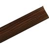Amig - Tapajuntas per pavimenti - 985 mm x 40 mm - Striscia di transizione su gradino e adesivo - Copritavoli per giunzioni in legno, parquet, legno, legno, marmo e piastrelle - Alluminio noce scuro