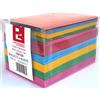 Fabriano Cartoncini Colorati con Busta Colori Forti Assortiti 100 Pezzi Formato 4 (11 x 8 cm)
