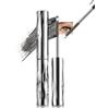 Lestpola Mascara da parete di ferro nero, mascara impermeabile con spazzola in metallo, curling 3D a lunga durata, resistente alle sbavature, lavabile in metallo, lunghezza e volume, trucco ipoallergenico per