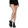 Leg Avenue Rainbow Fishnet Pantyhose, Multicolore, Taglia Unica
