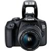 Canon Reflex Eos 2000D - Nero + Canon Canon EOS 2000D + Canon EF-S 18-55mm f/3.5-5.6 IS II f/3.5-5.6 - refurbished