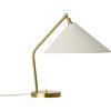 Gubi - Lampada da tavolo Grossman - Bianco - Tela naturale - Designer Greta Magnusson Grossman