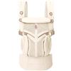 Ergobaby Marsupio Neonato Ergonomico 0 36 Mesi Neonati da 3.2kg, Omni Classic Mesh 4-Posizioni, Marsupio Bambino a 20kg Traspirante, Luminous Ivory