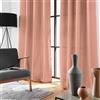 Douceur d'Intérieur, Tenda con occhielli (140 x 260 cm) Soline Blush, poliestere tinta unita