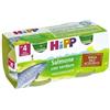 HiPP Linea Svezzamento Omogeneizzato Bio Pesce Salmone e Verdure 2 Vasi 80 g