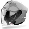 Airoh casco jet H 21 Color - Grigio lucido