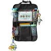 Nuby Organizer Sedile Auto, Tasche Multiple e Porta Tablet | Installazione facile con cinghie regolabili, adattamento universale, tasche multiple per giochi ed essenziali da viaggio